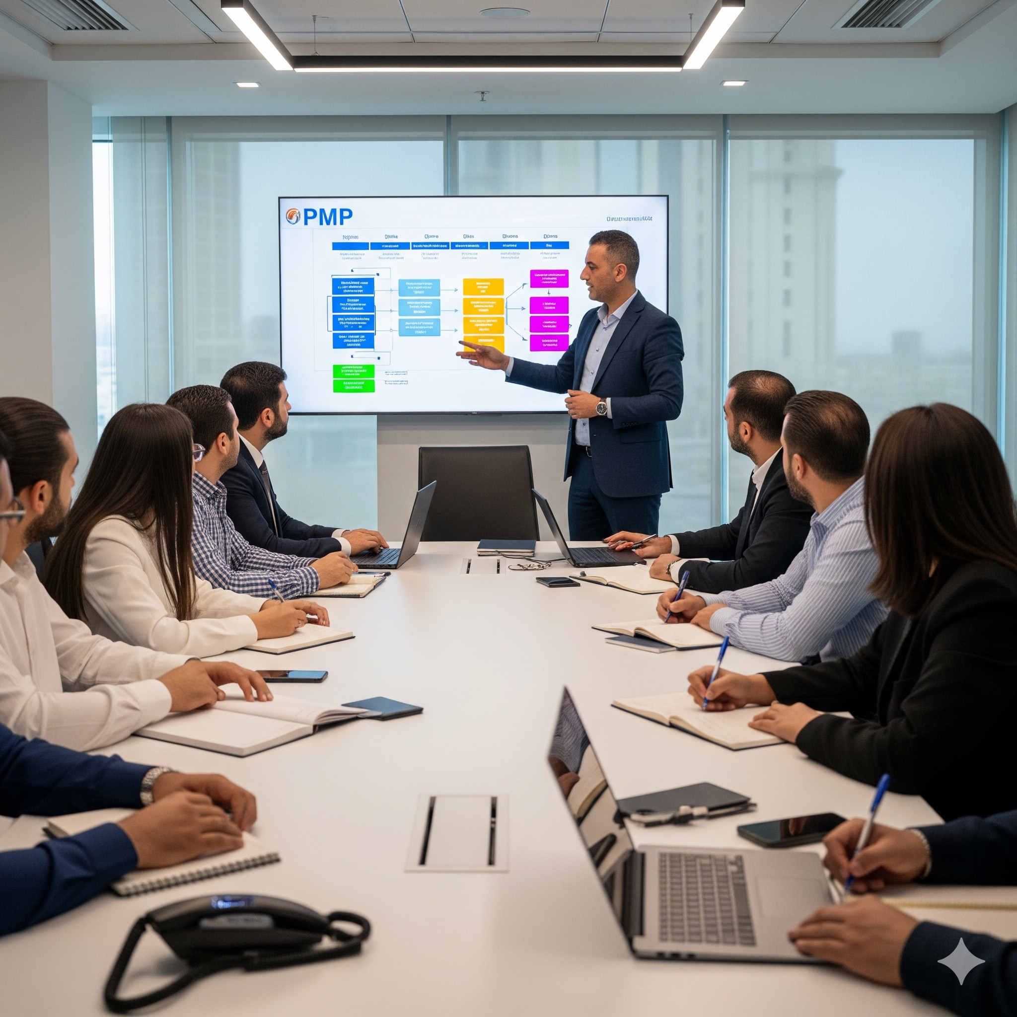 دورة إدارة المشاريع PMP